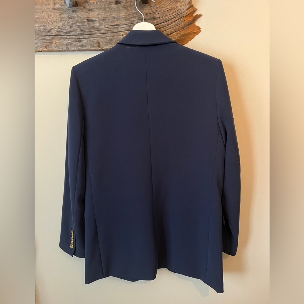 Michael Kors Women's Navy Blazer - Picture 2 of 4